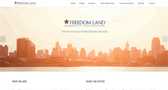 Desktop Screenshot of freedomlta.com