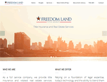 Tablet Screenshot of freedomlta.com